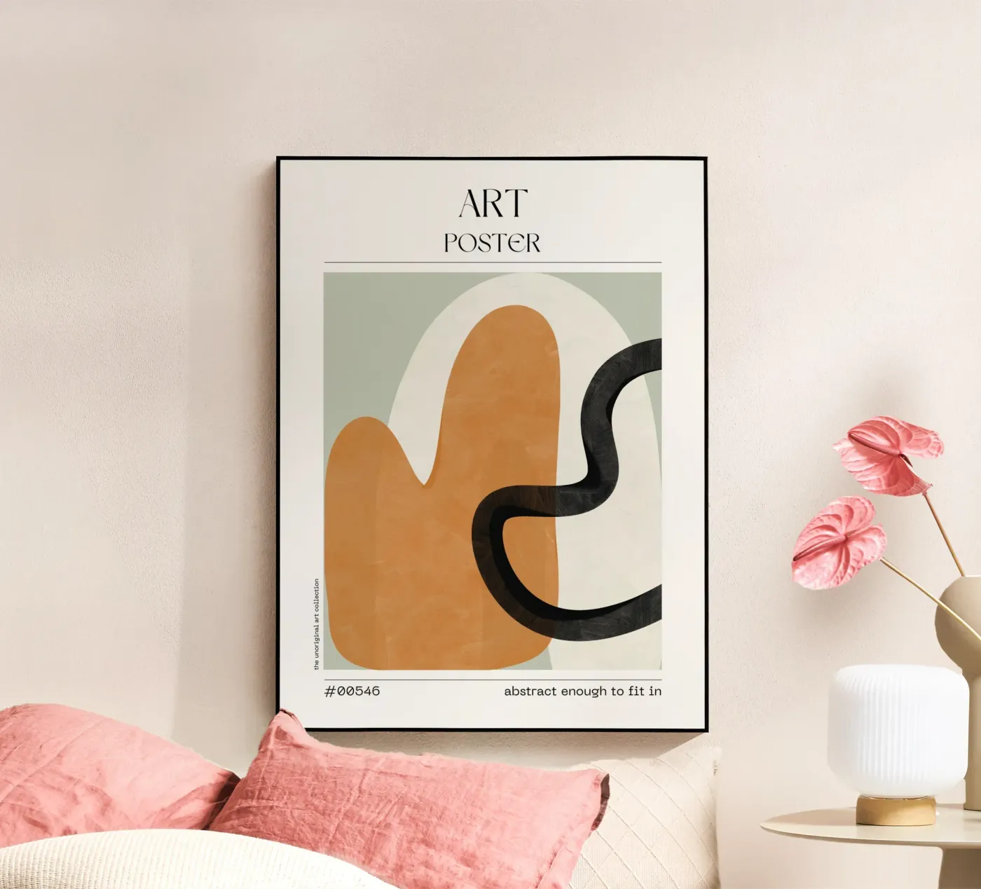 Neutral Shape Study – No. 00546 acryl van Hightown Design