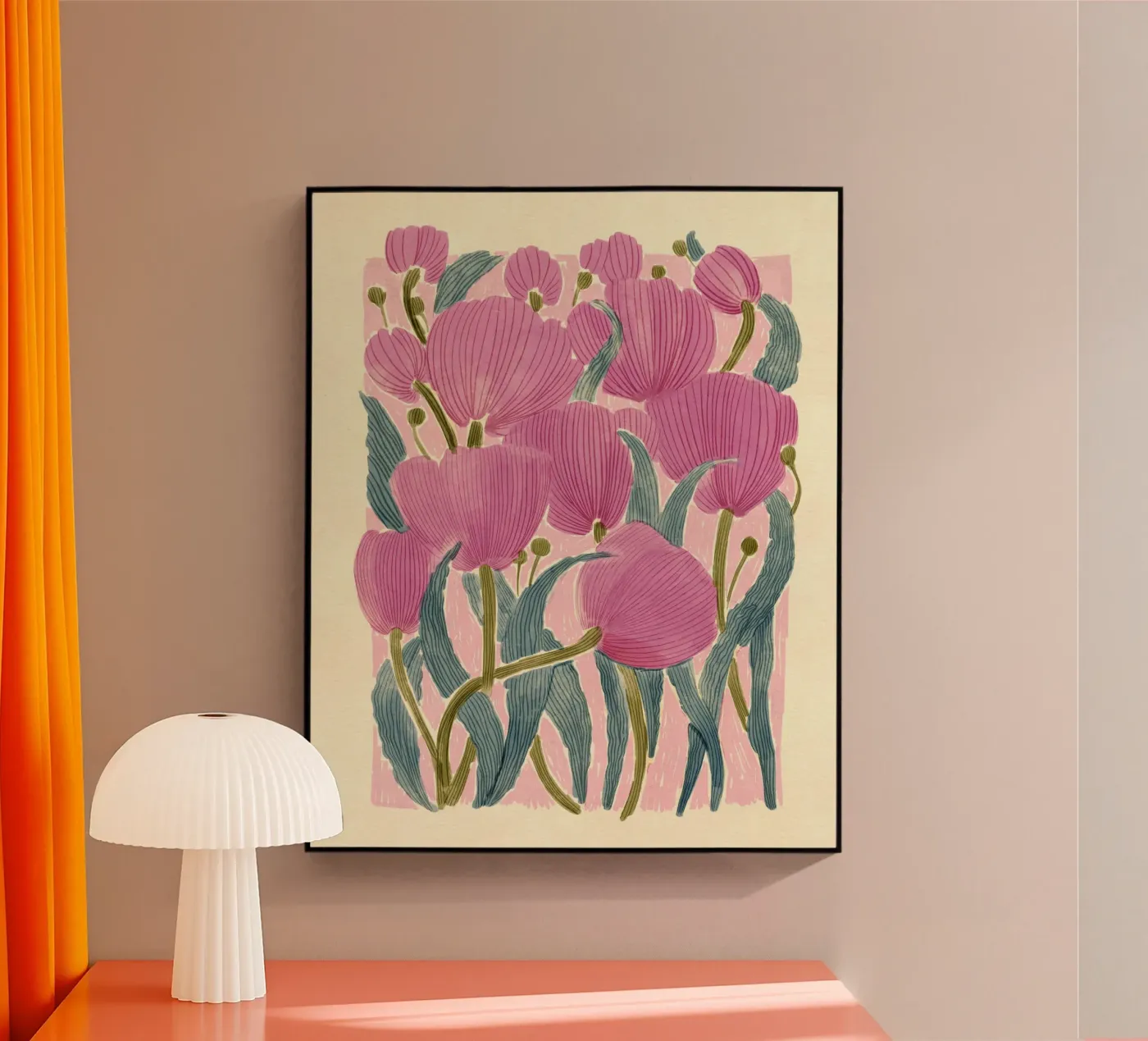 Tulips plexiglass da Pictufy Sun & Spirit