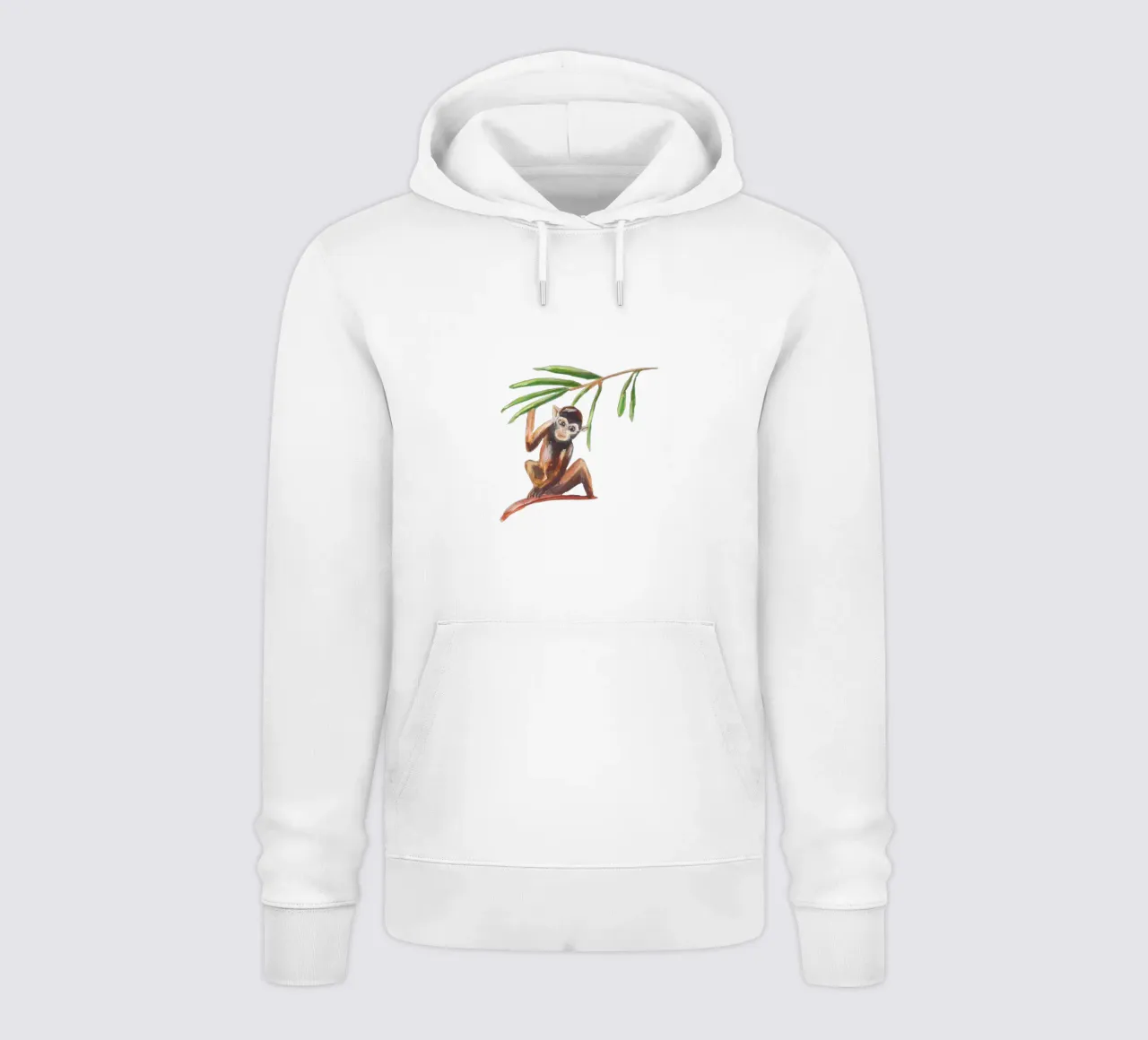 Monkey felpa con cappuccio da Femke Zwaan