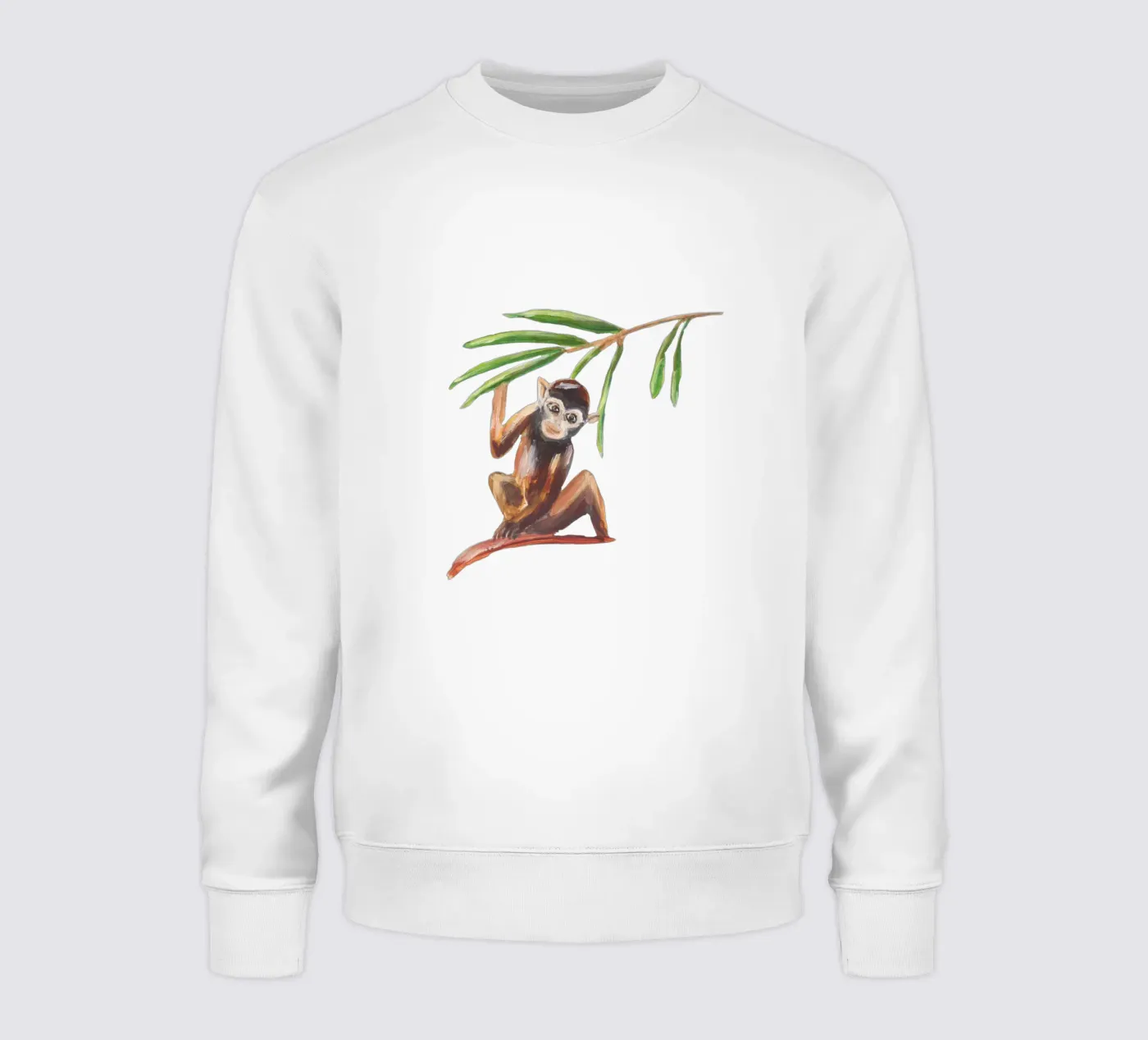 Monkey Sweatshirt von Femke Zwaan