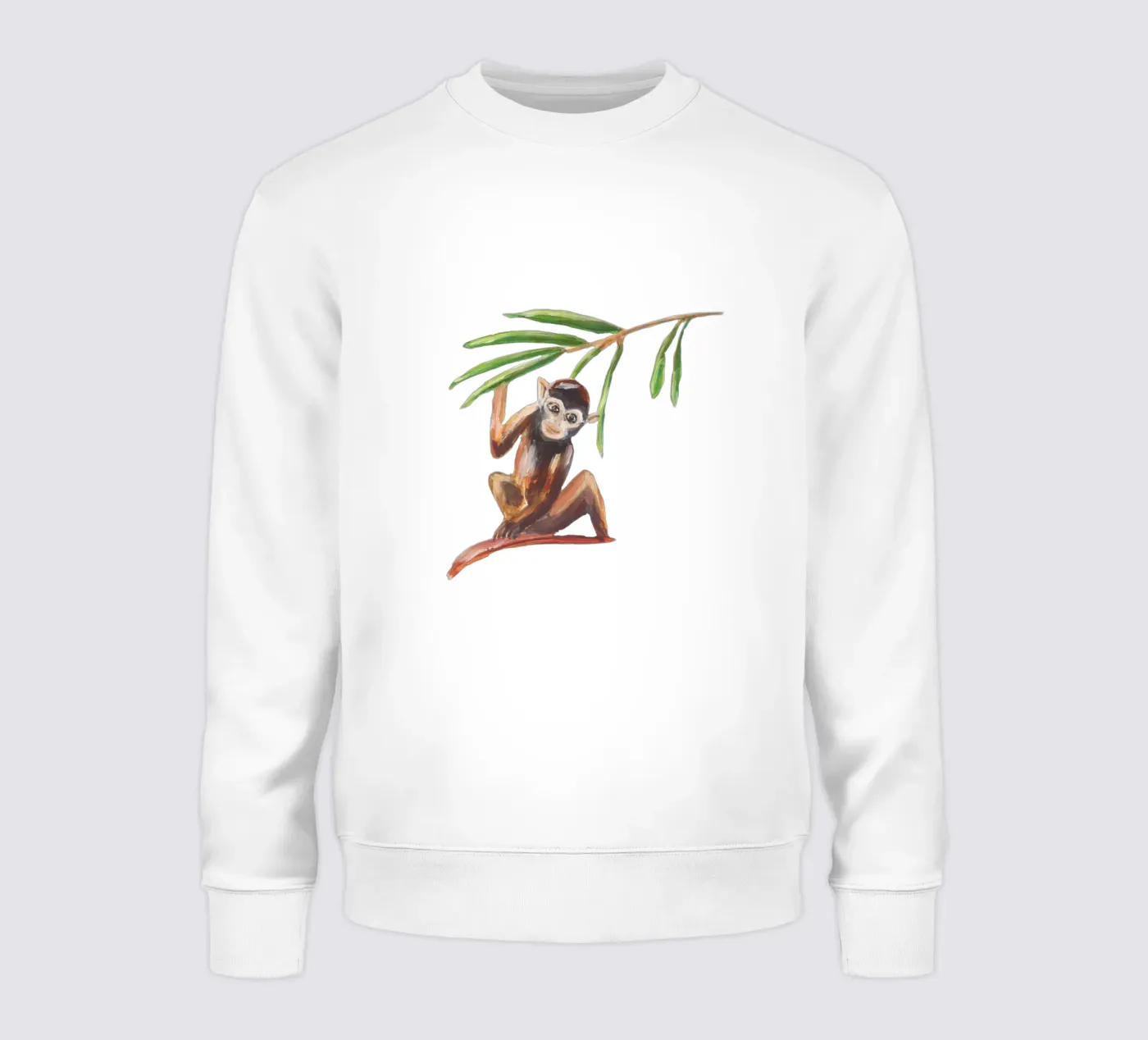 Monkey Sweatshirt von Femke Zwaan