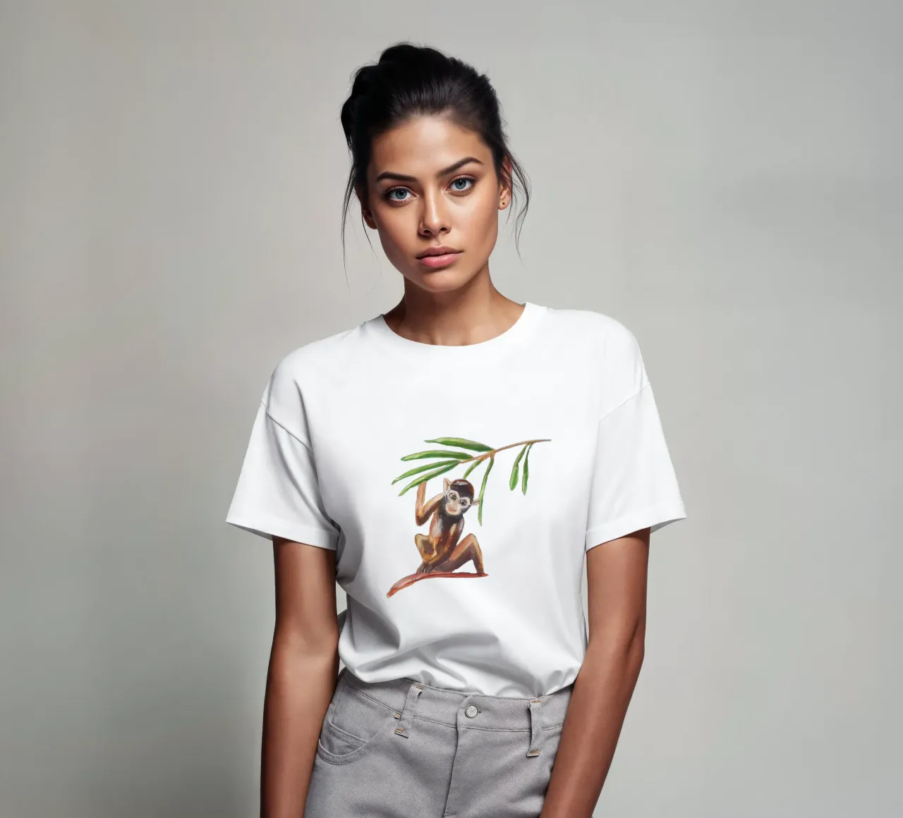 Monkey t-shirt da Femke Zwaan
