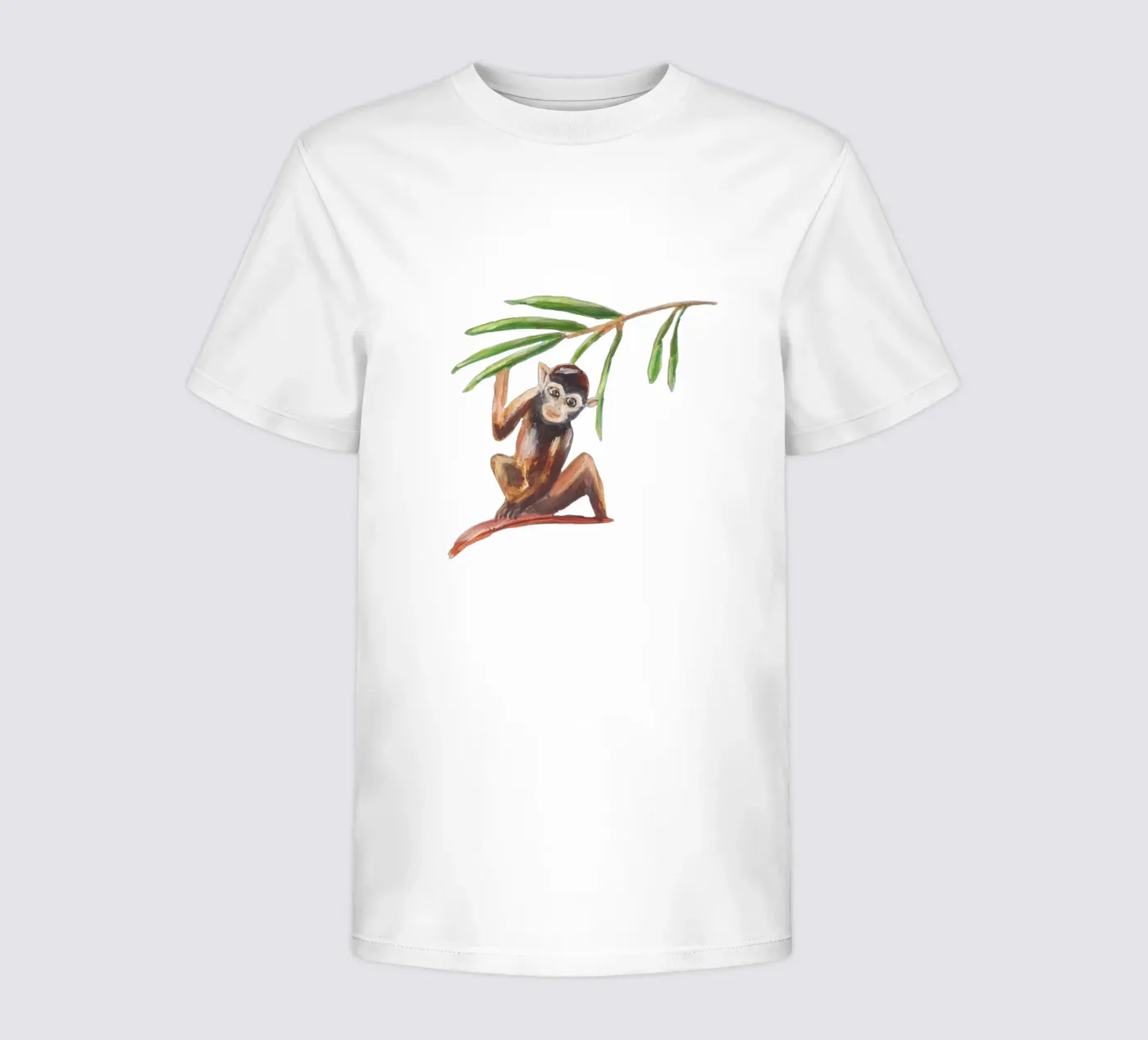 Monkey t-shirt bambini da Femke Zwaan