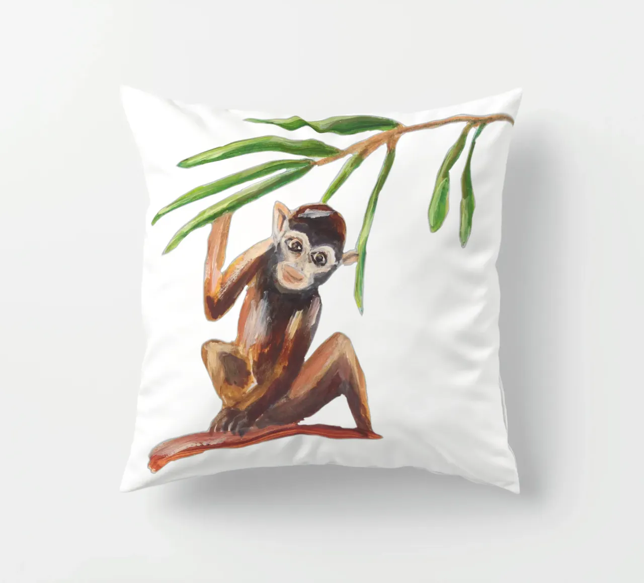 Monkey cuscino da Femke Zwaan