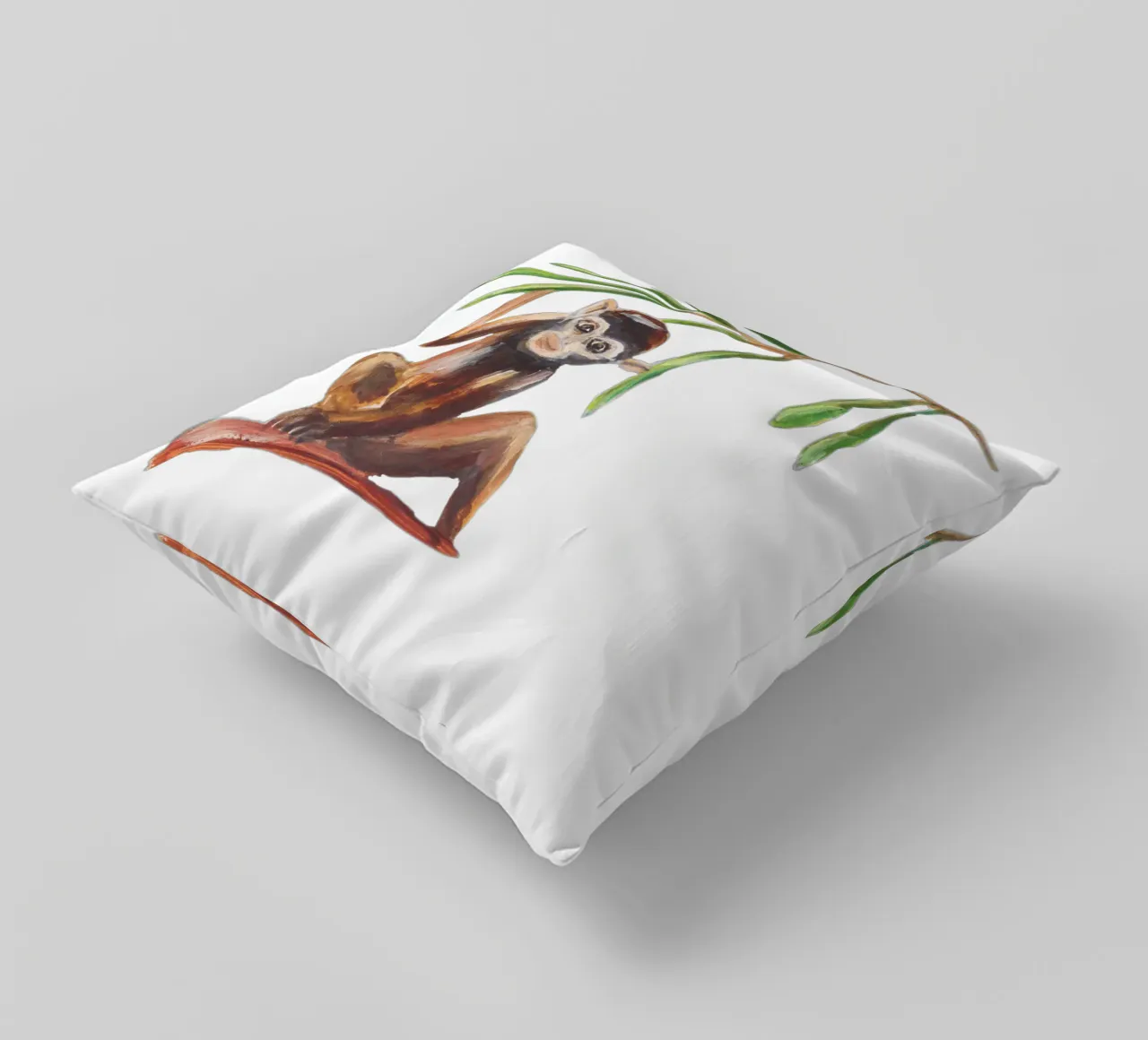 Monkey cuscino da Femke Zwaan