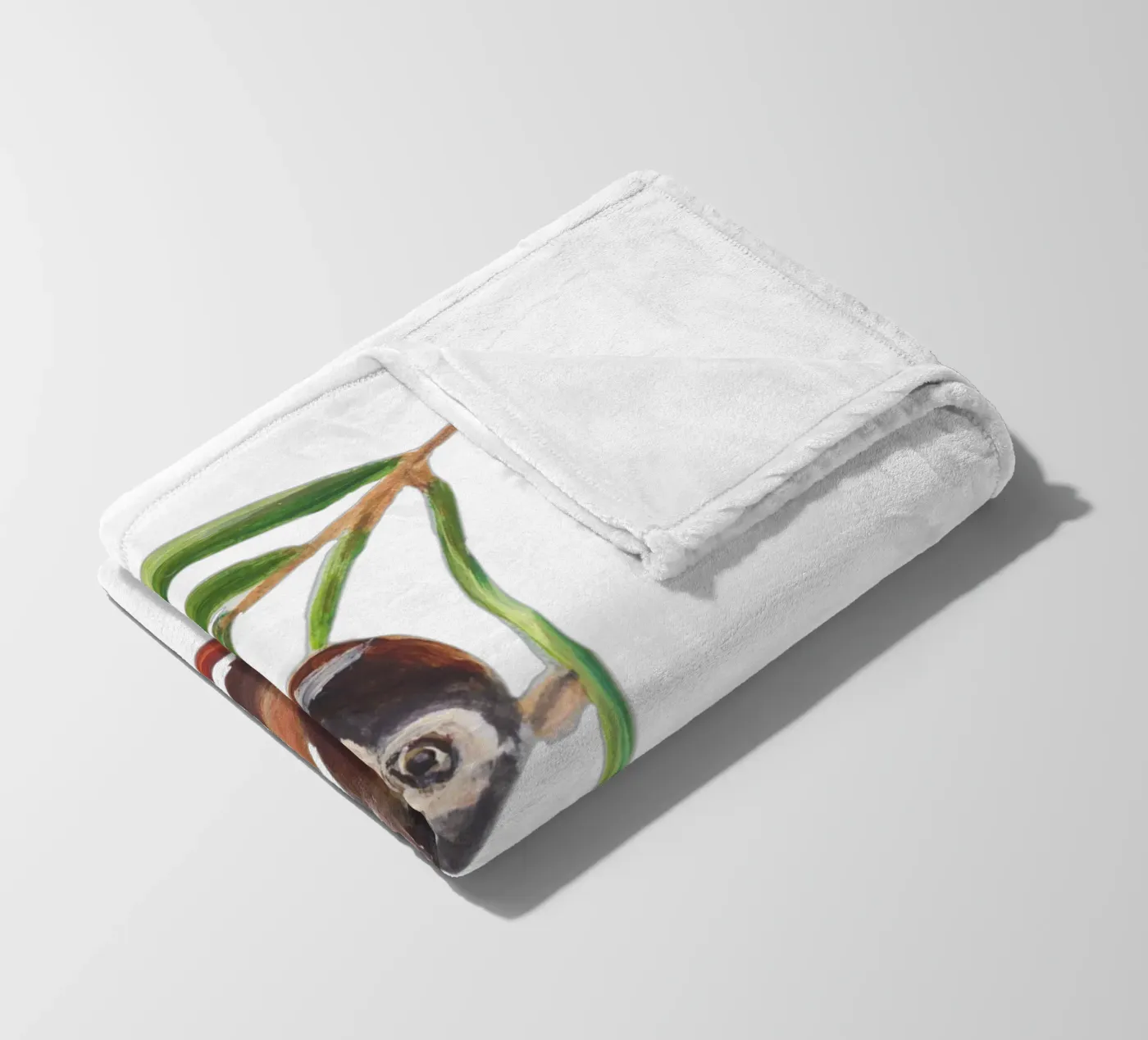 Monkey Fleecedecke von Femke Zwaan