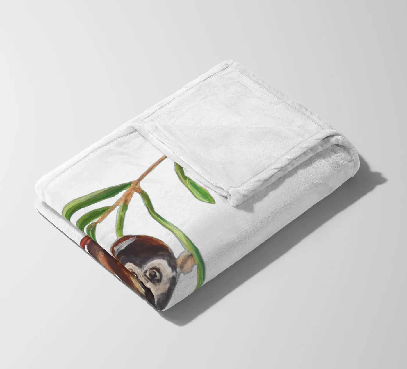 Monkey Fleecedecke von Femke Zwaan