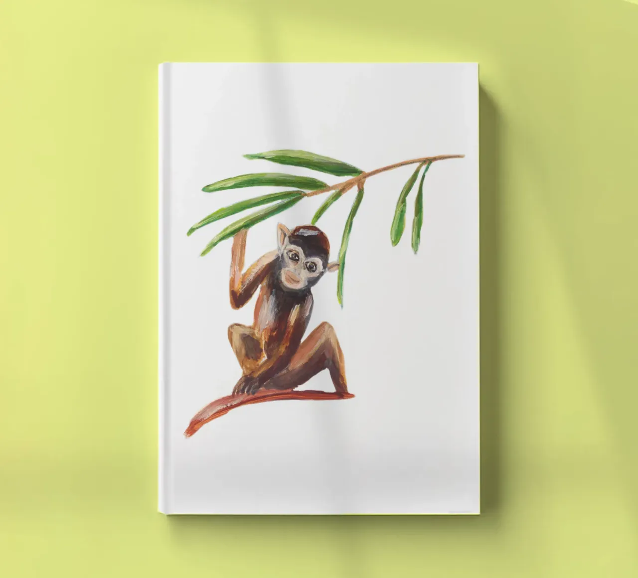 Monkey notebook by Femke Zwaan
