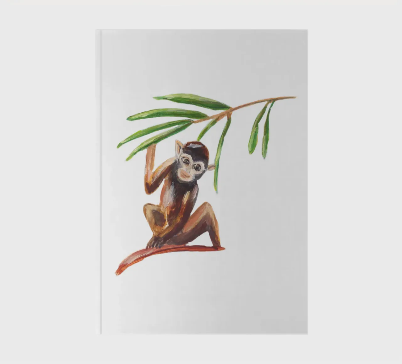 Monkey notebook by Femke Zwaan