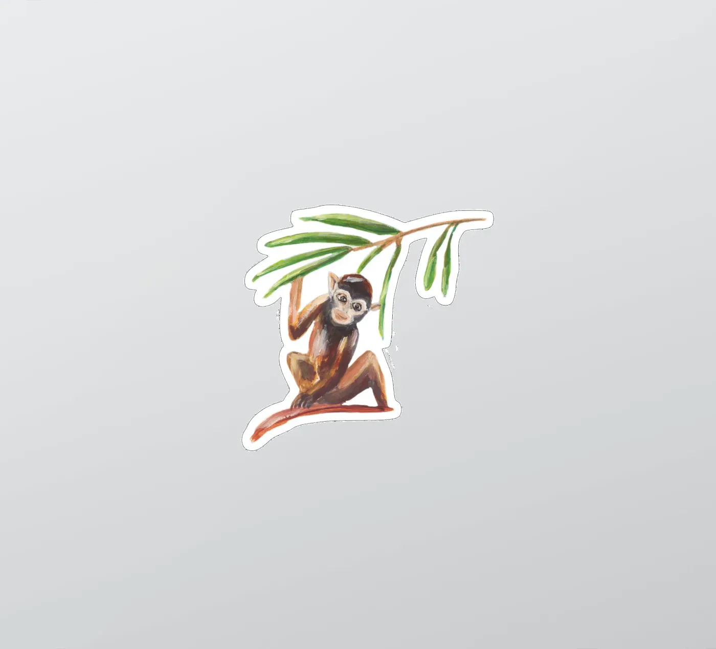 Monkey adesivo da Femke Zwaan