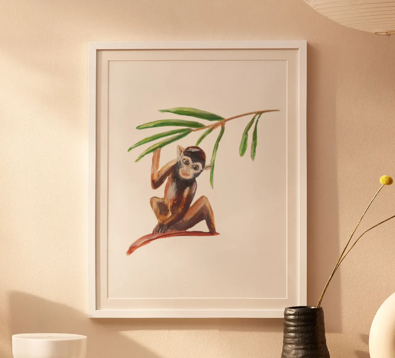 Monkey poster da Femke Zwaan