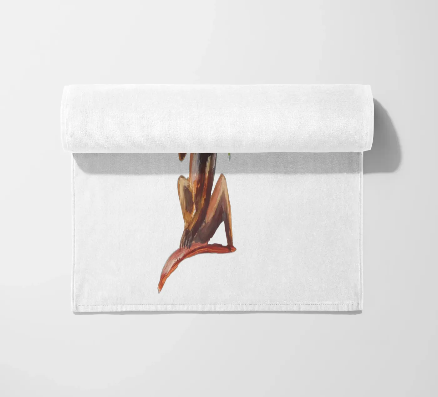 Monkey strandhanddoek van Femke Zwaan