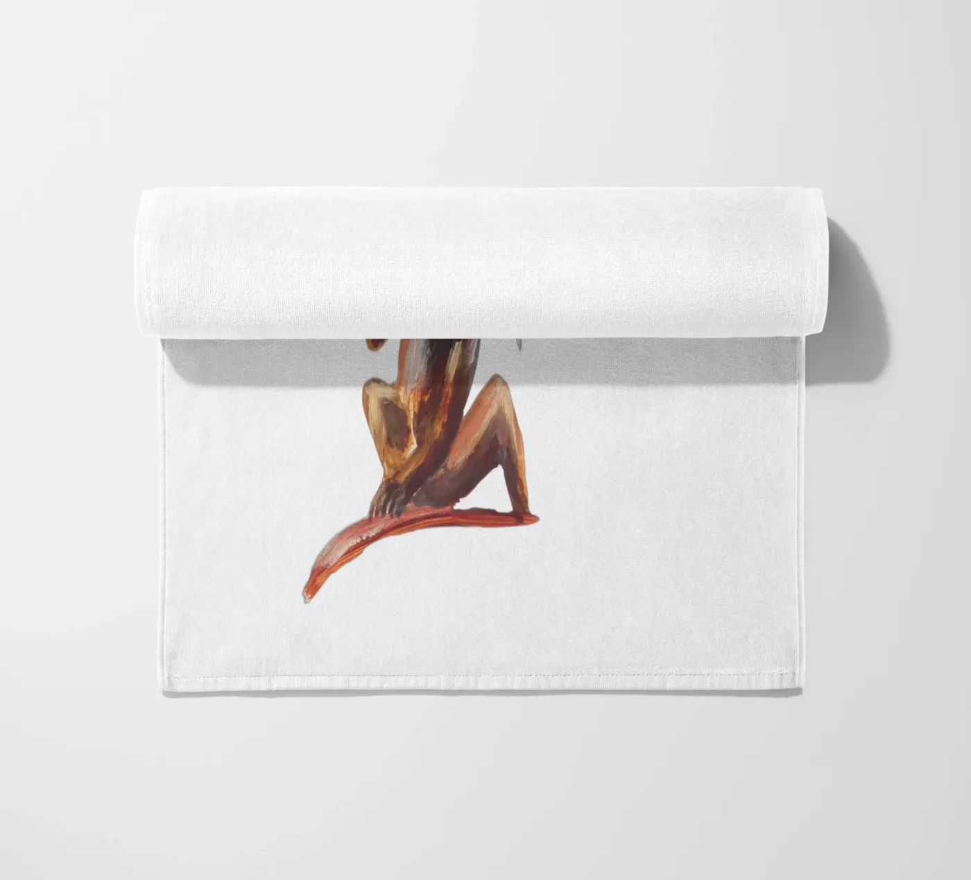 Monkey strandhanddoek van Femke Zwaan