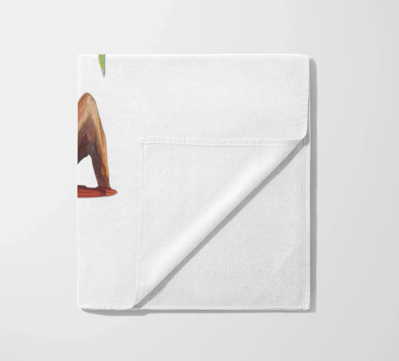 Monkey strandhanddoek van Femke Zwaan