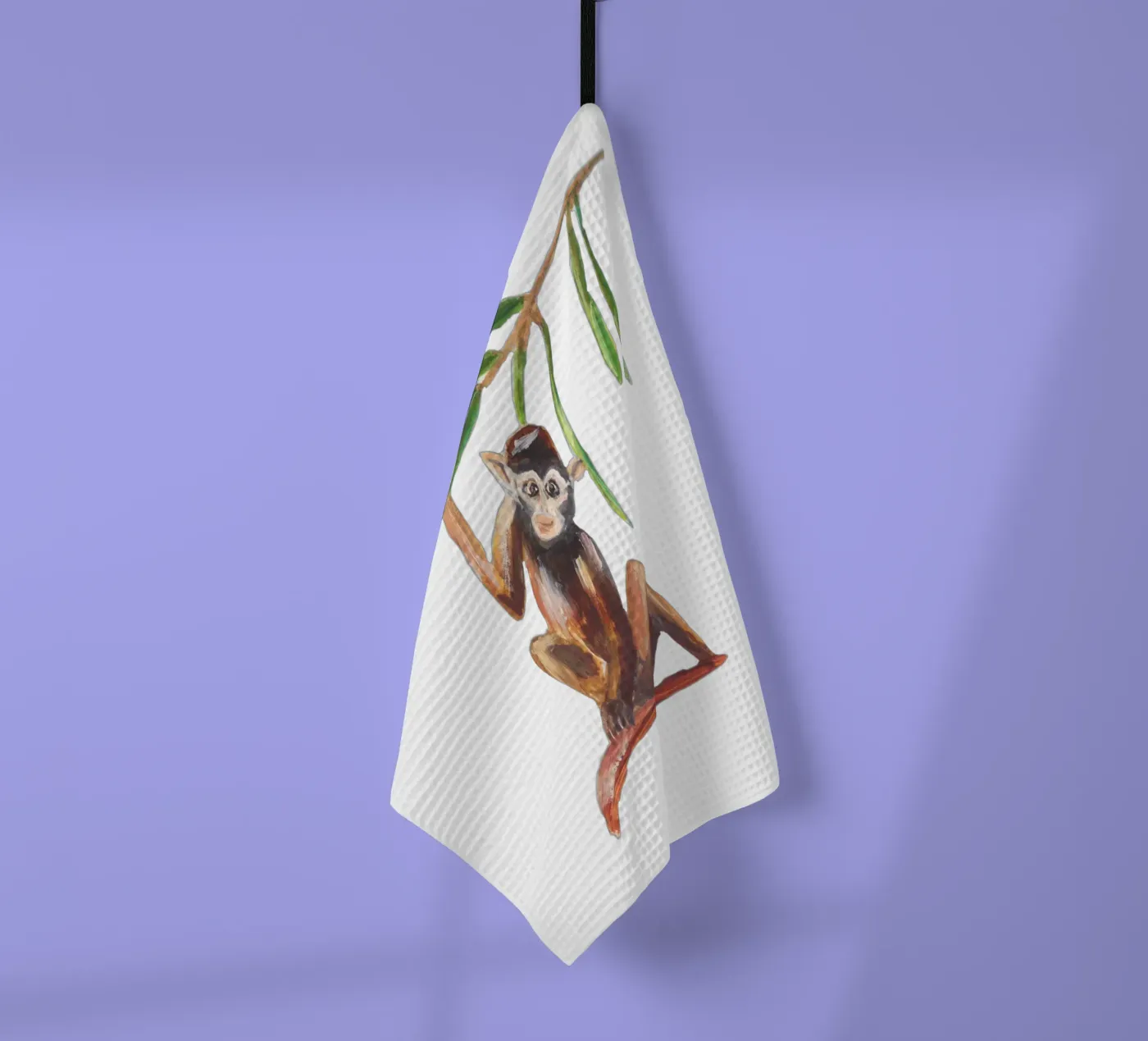 Monkey Geschirrtuch von Femke Zwaan