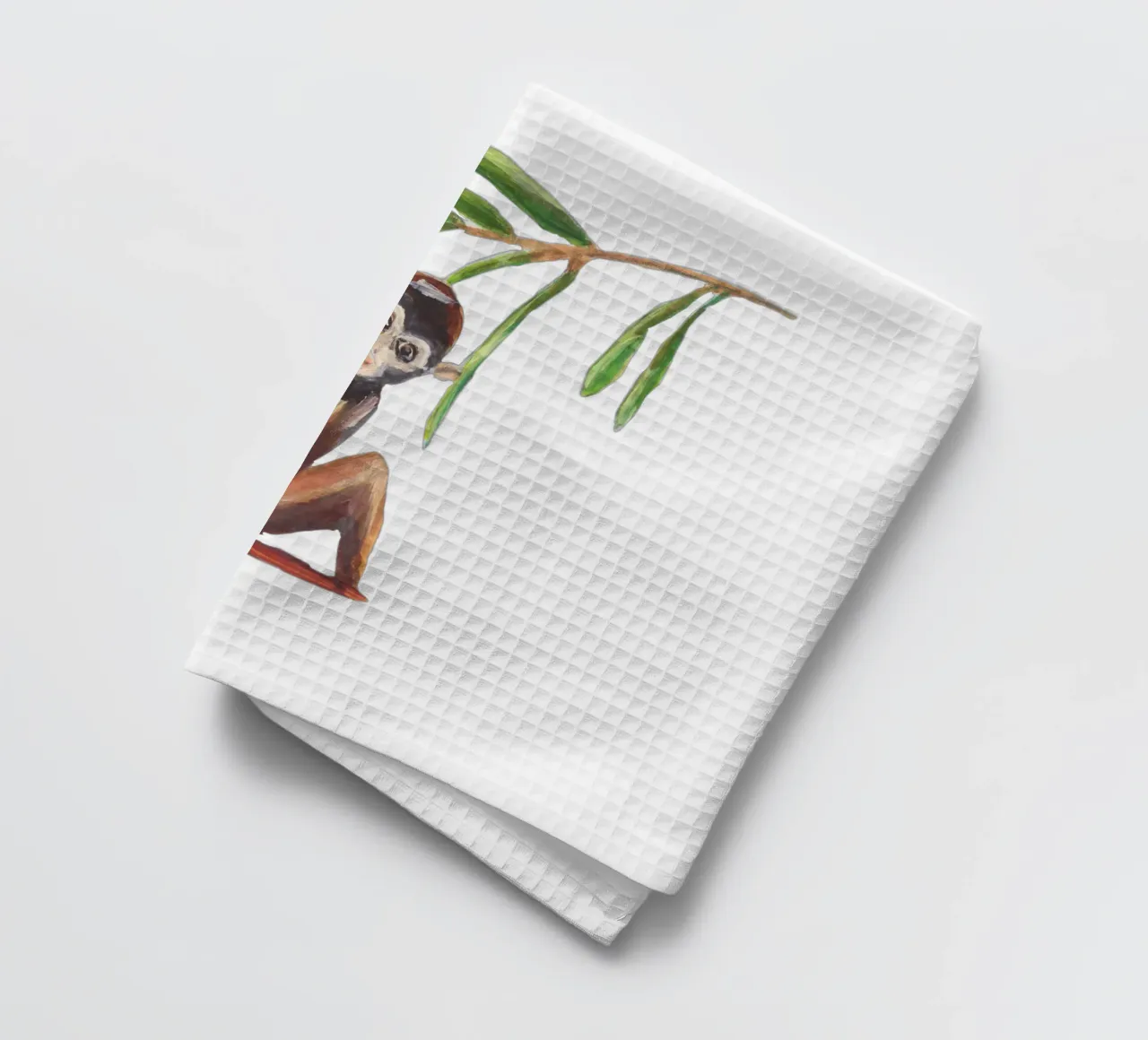 Monkey Geschirrtuch von Femke Zwaan