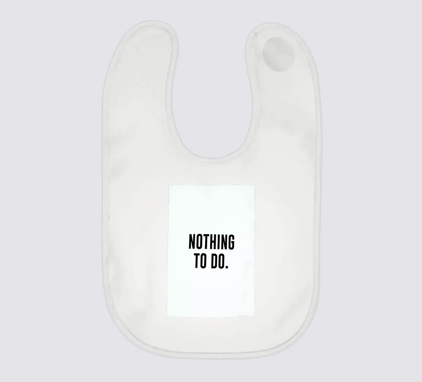 Nothing to Do Babylätzchen von daylight design studio