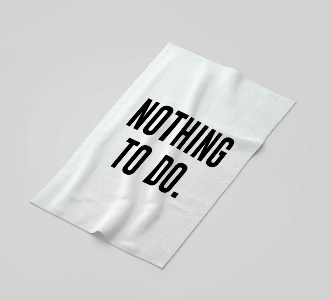 Nothing to Do telo mare da daylight design studio