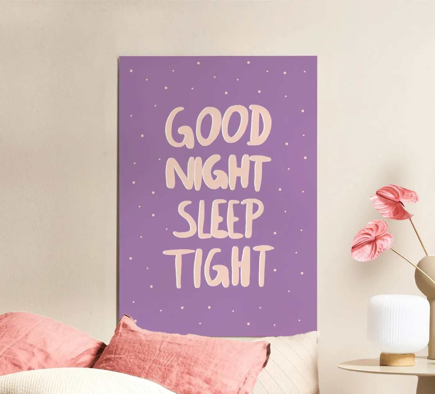 Good night poster da BAINAI QUOTES