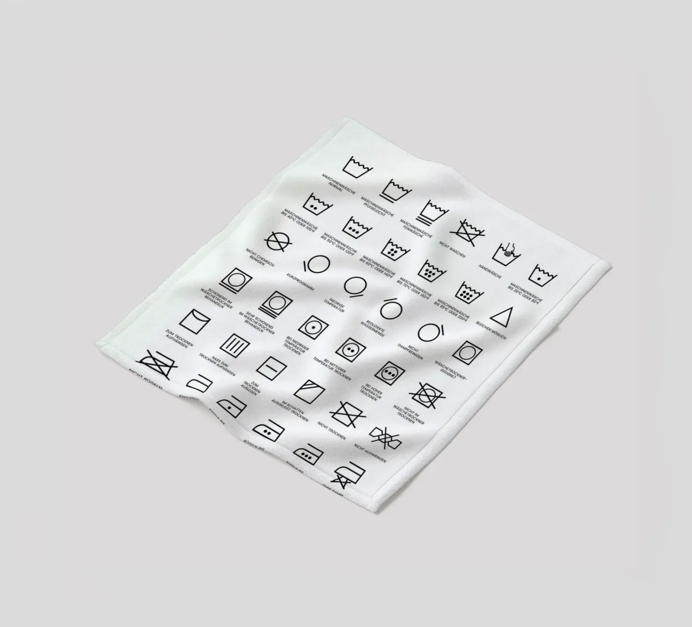 Wäsche Fleecedecke von daylight design studio