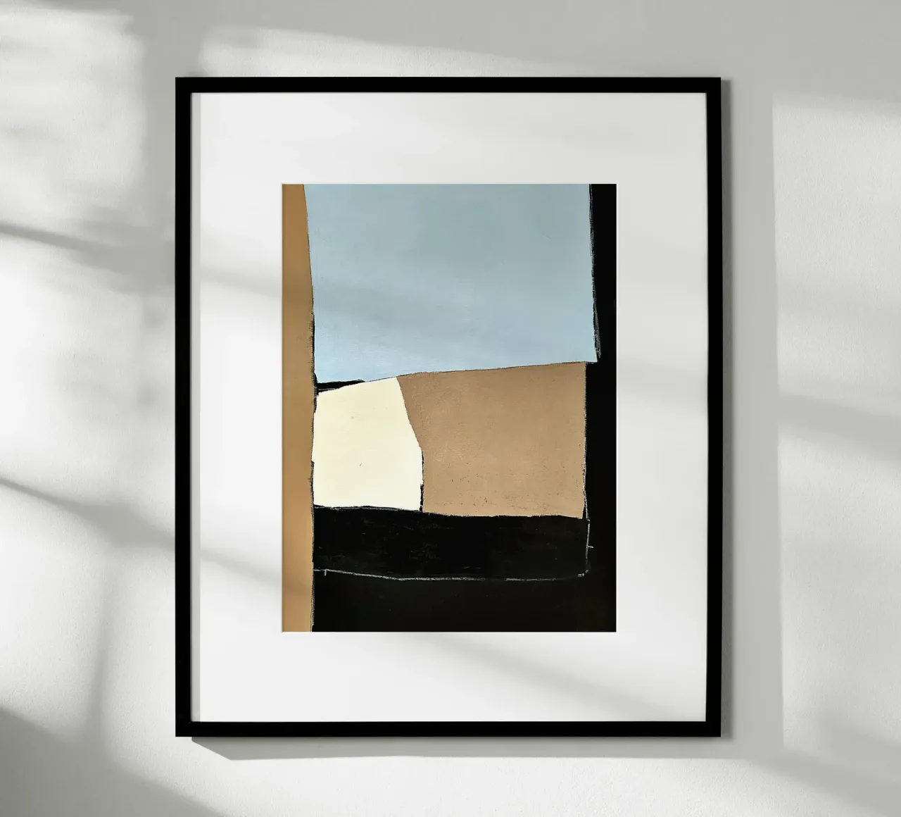 abstract modern NOIR no4 carta hahnemühle da Andrea Reichhart Art