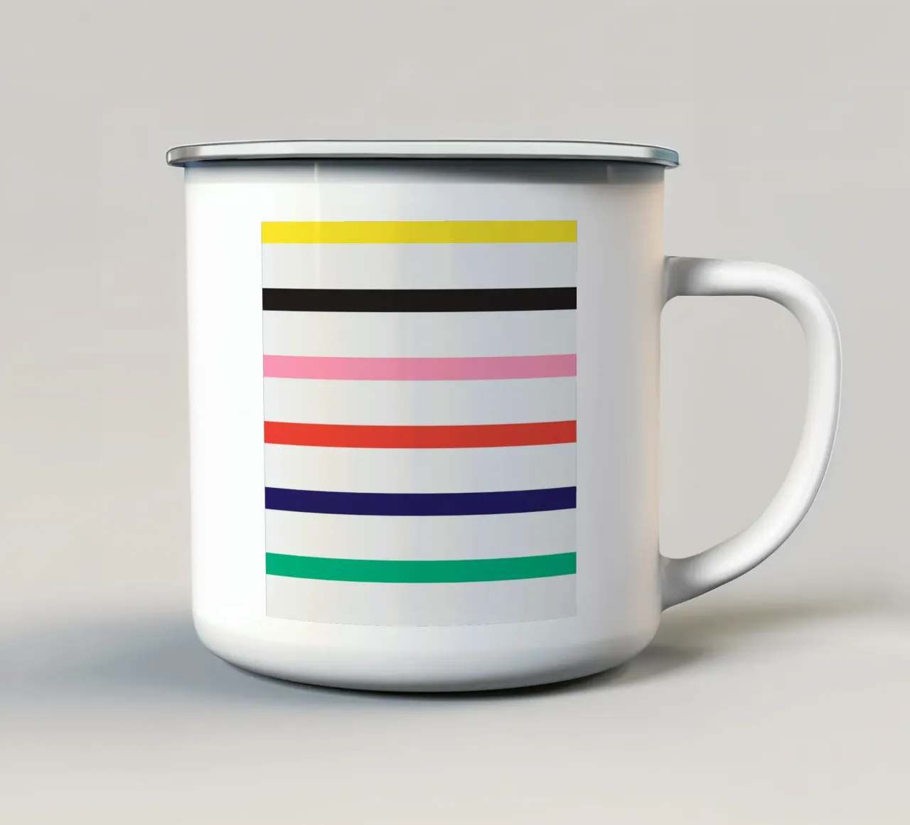 Color Lines tazza in smalto da lovely lines