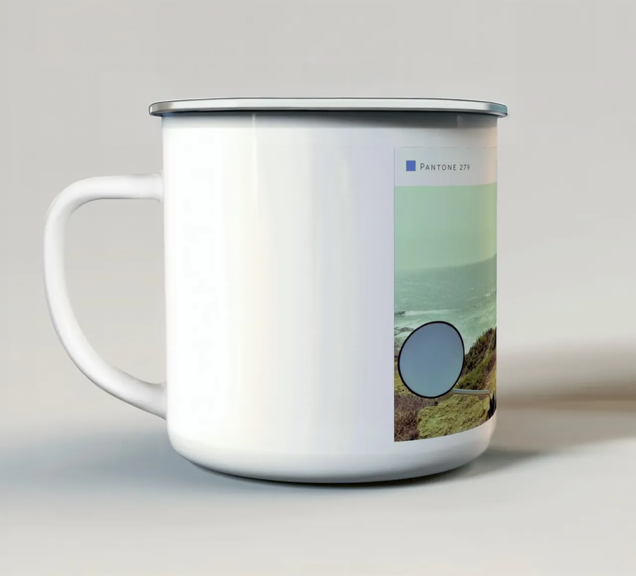 Ericeira tazza in smalto da In Full Color