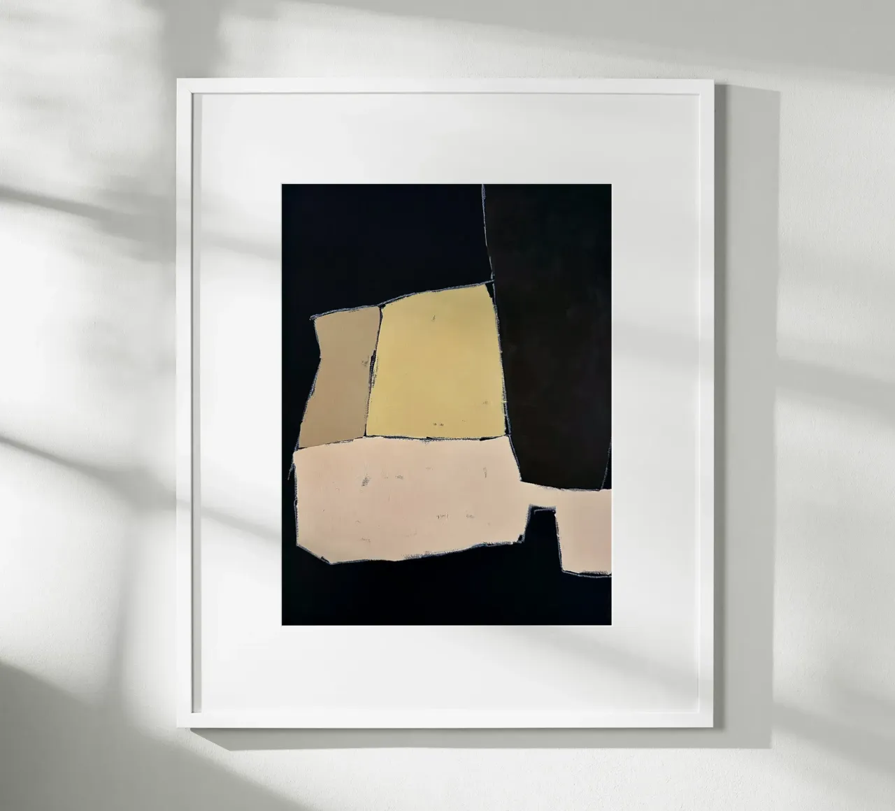abstract modern NOIR no5 carta hahnemühle da Andrea Reichhart Art
