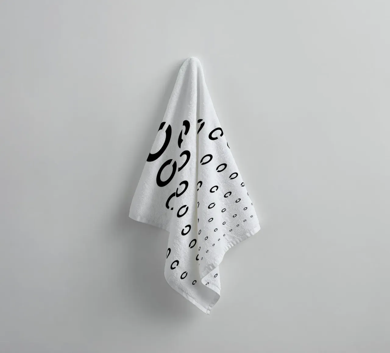 Eye Chart Japanese Design asciugamano da bagno da daylight design studio