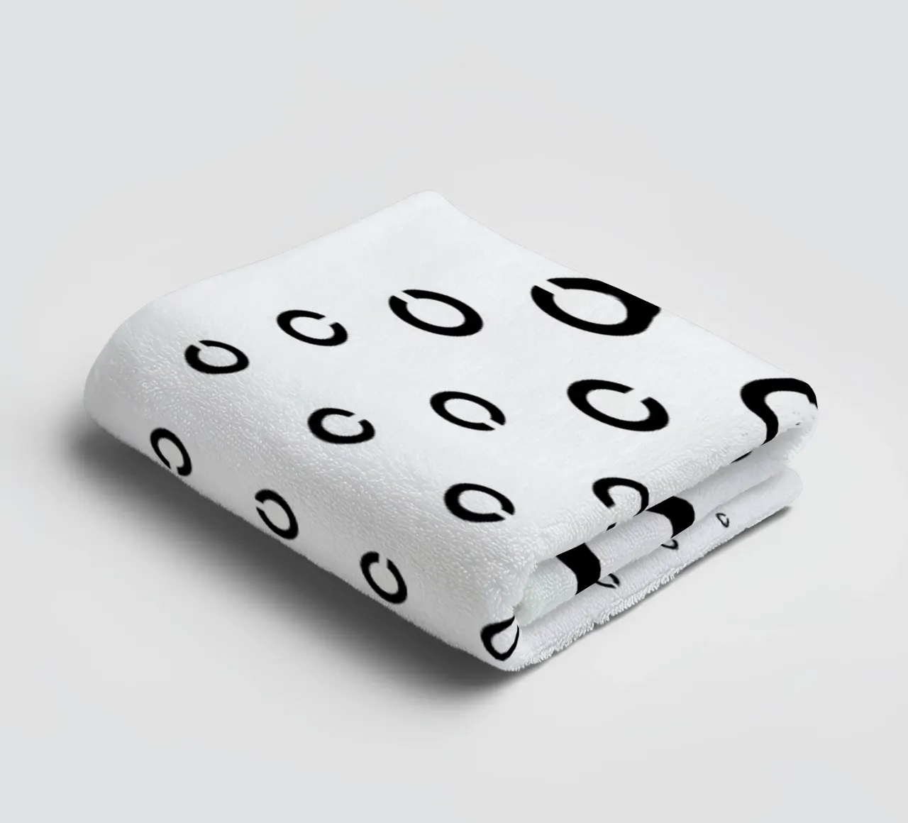 Eye Chart Japanese Design asciugamano da bagno da daylight design studio