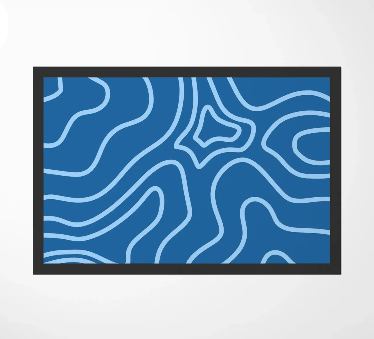 Linee minimaliste blu zerbino da MODERN NUANCE