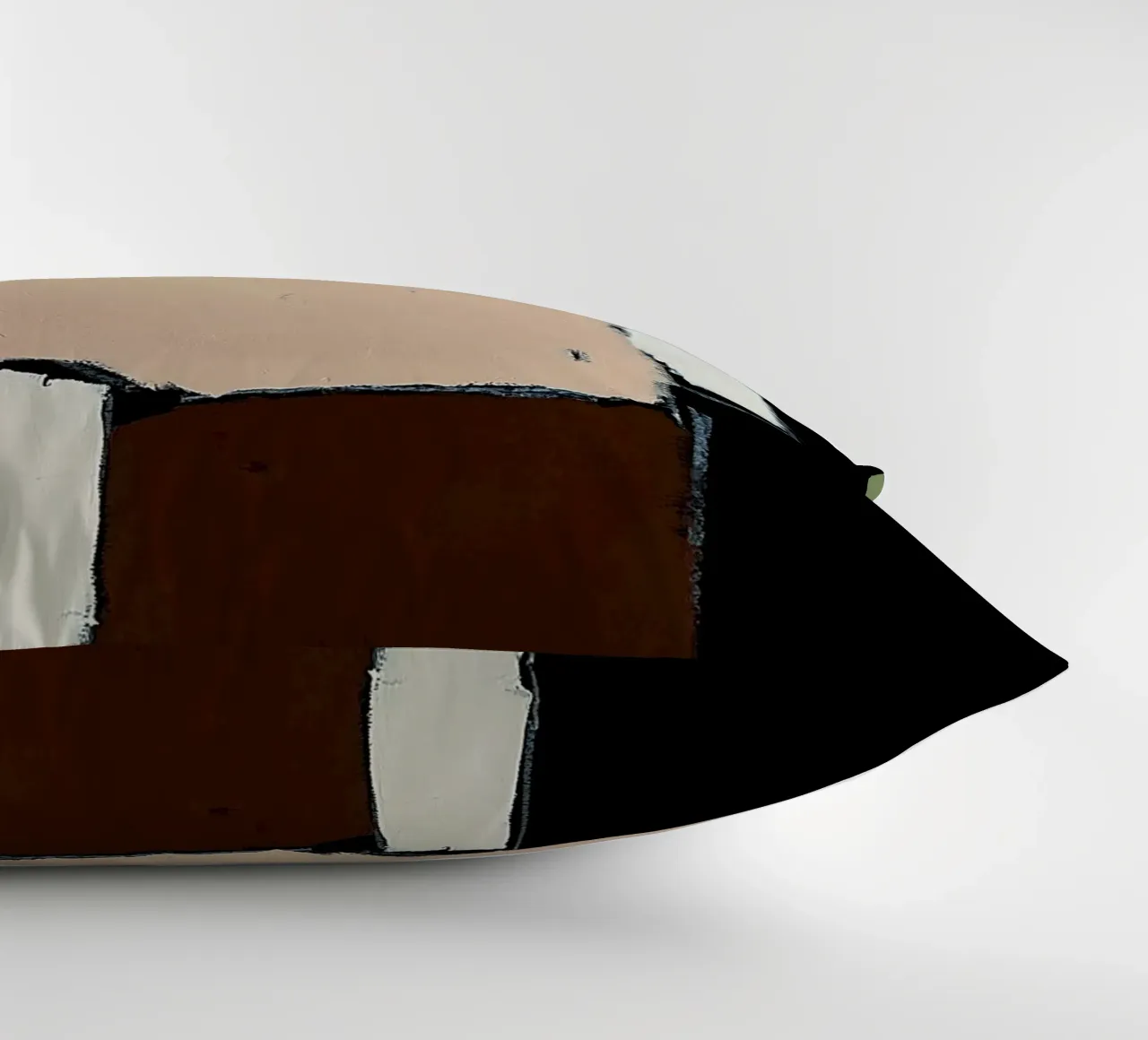 abstract modern NOIR no6 cuscino da Andrea Reichhart Art