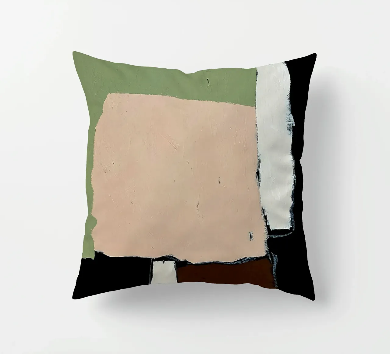 abstract modern NOIR no6 cuscino da Andrea Reichhart Art
