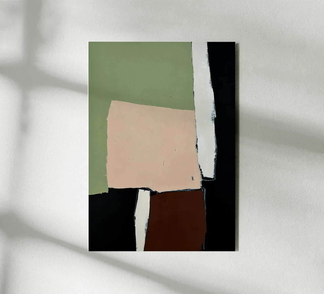 abstract modern NOIR no6 alluminio dibond da Andrea Reichhart Art