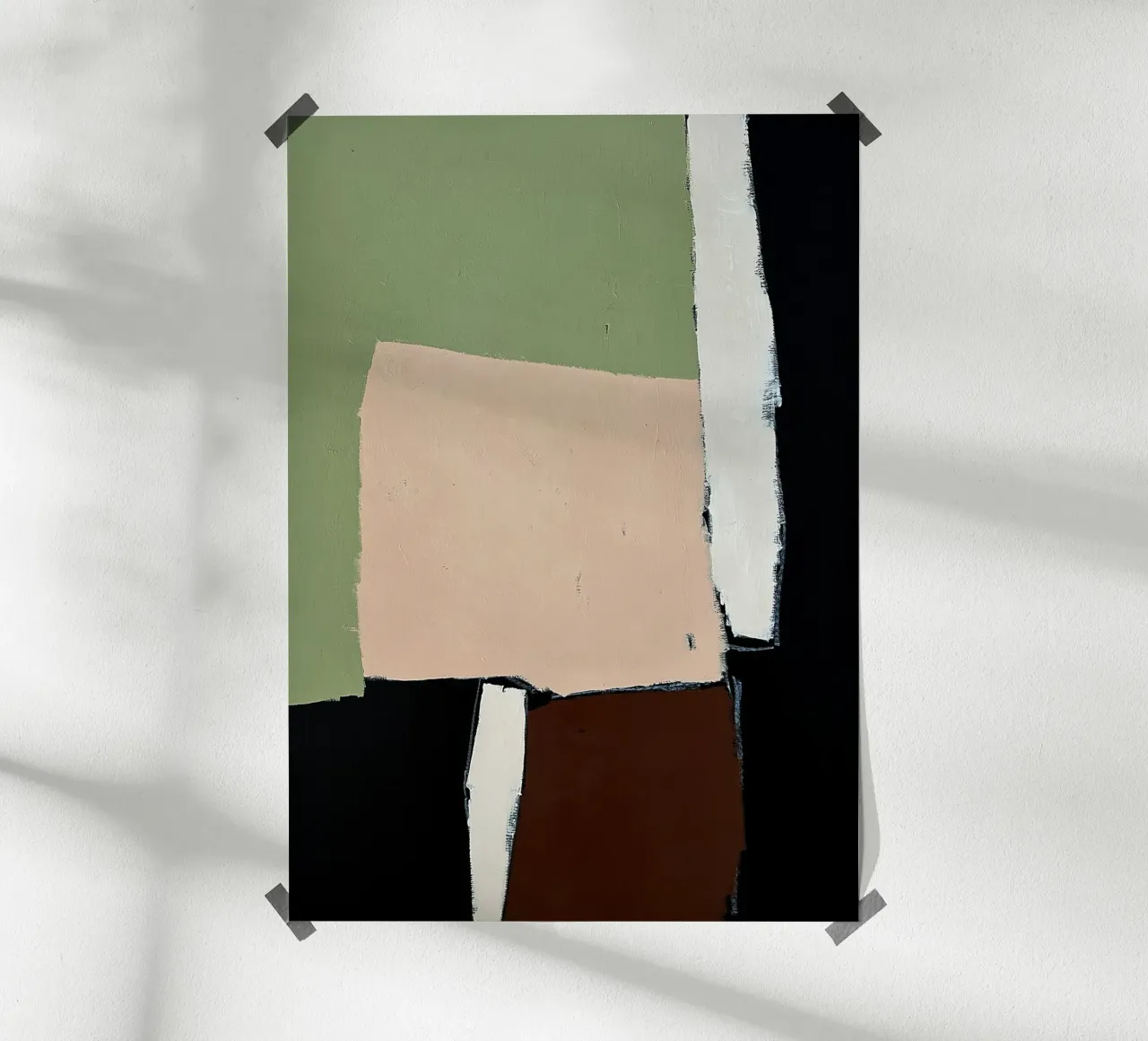 abstract modern NOIR no6 carta hahnemühle da Andrea Reichhart Art