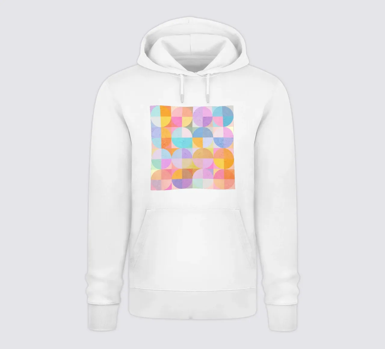Abstract Circles felpa con cappuccio da Abstract 888