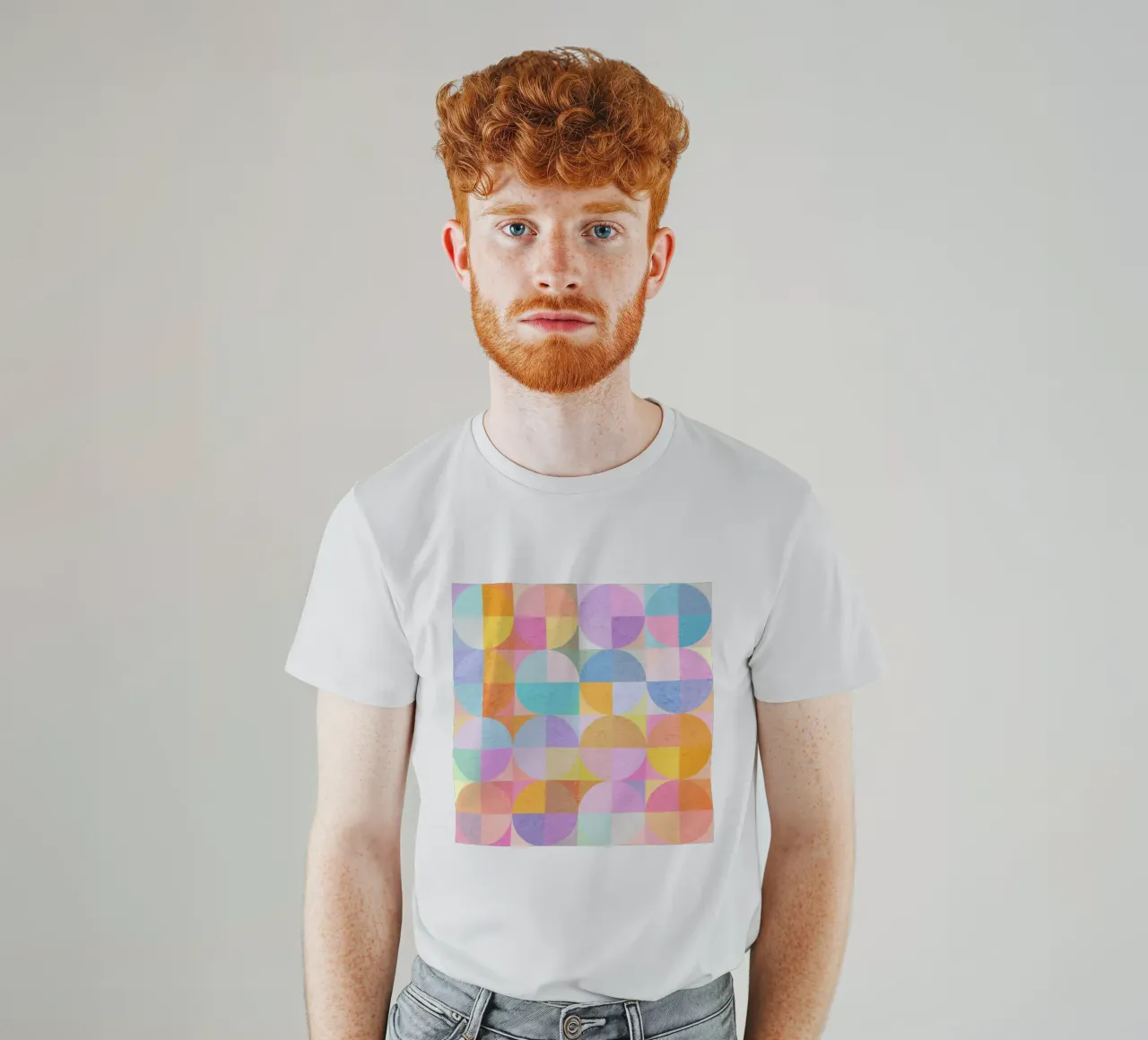 Abstract Circles t-shirt da Abstract 888