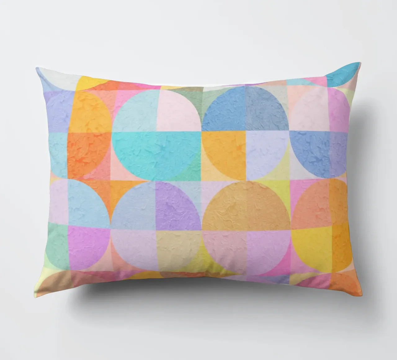 Abstract Circles Kissen von lovely lines