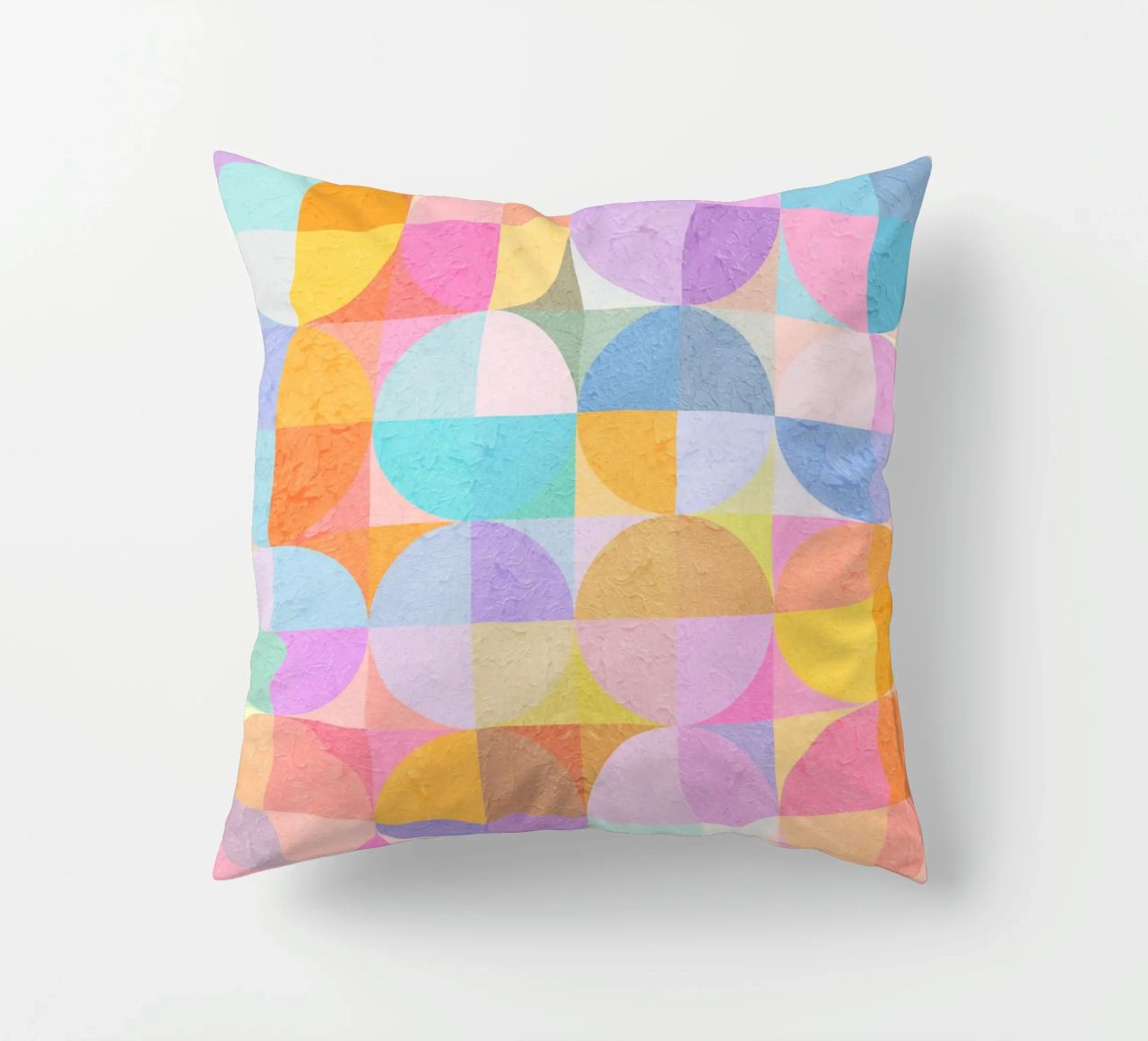 Abstract Circles cuscino da lovely lines