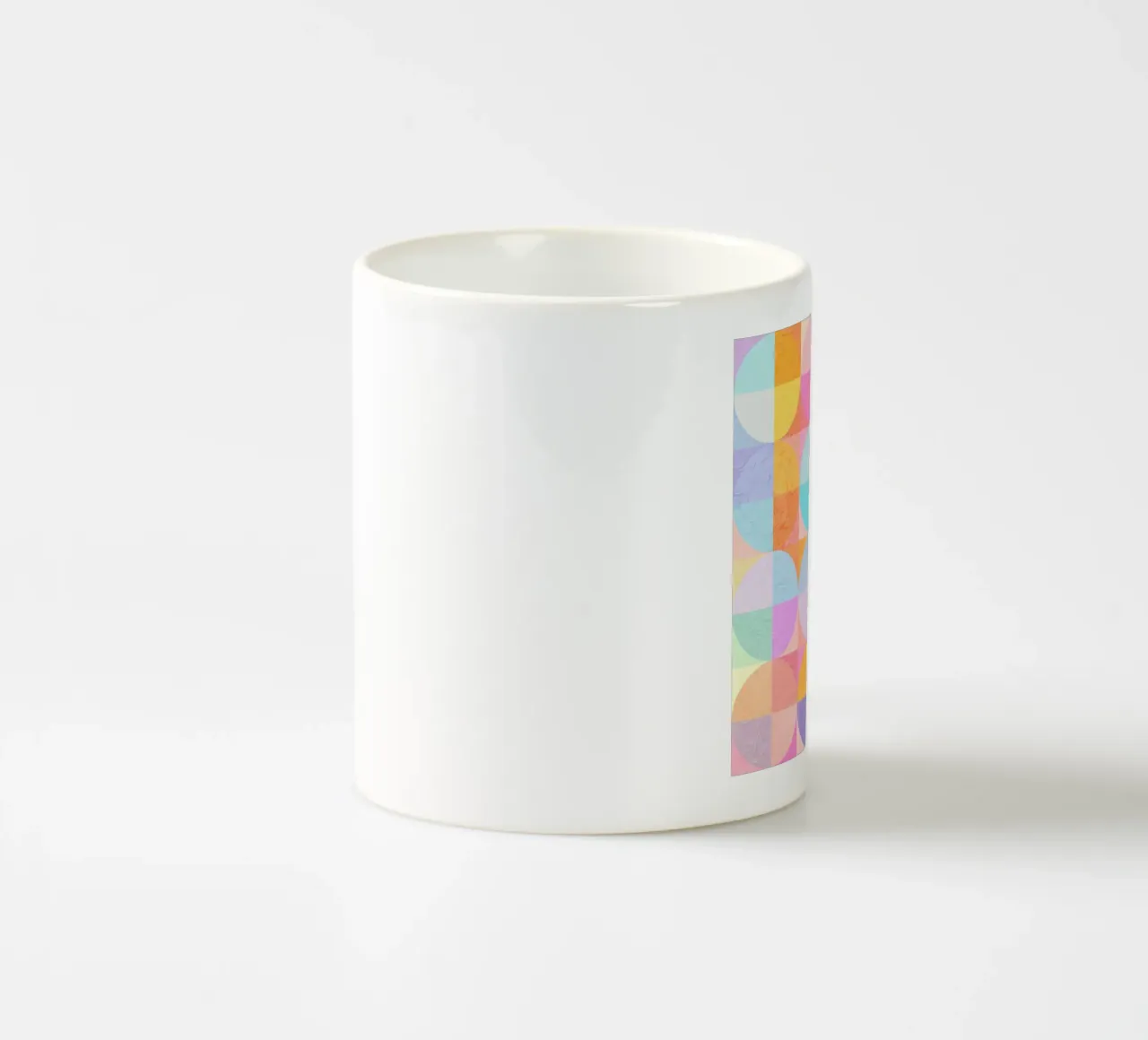 Abstract Circles tazza in ceramica da lovely lines