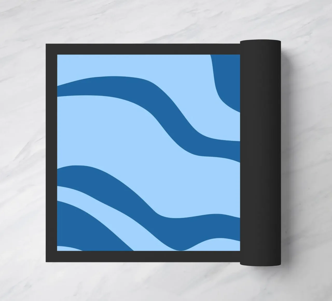 Linee blu minimaliste zerbino da MODERN NUANCE