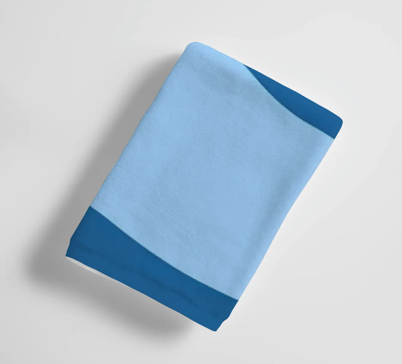 Linee blu minimaliste asciugamano da bagno da MODERN NUANCE