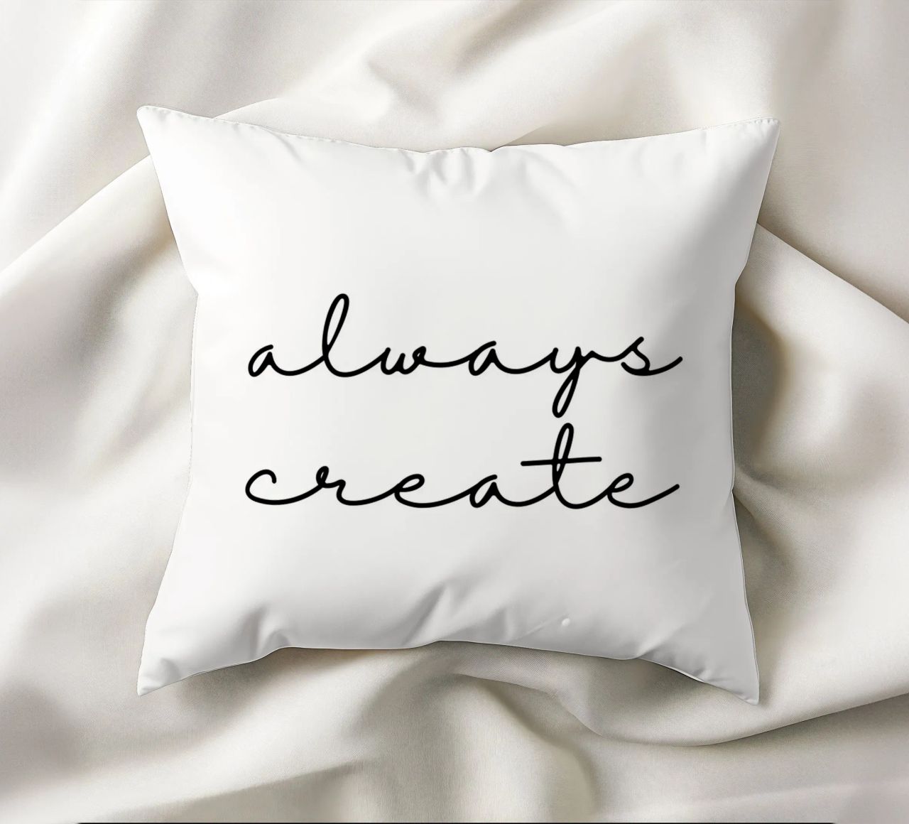 Always create cuscino da BAINAI QUOTES