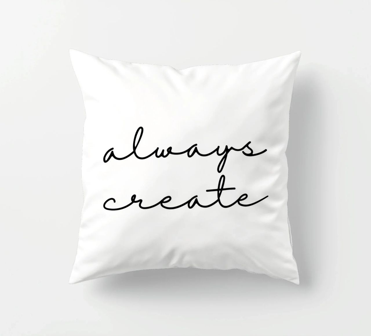 Always create cuscino da BAINAI QUOTES