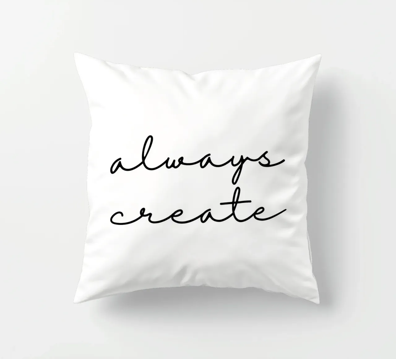 Always create cuscino da BAINAI QUOTES
