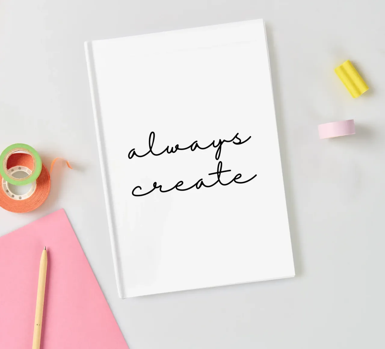 Always create Notizbuch von BAINAI QUOTES