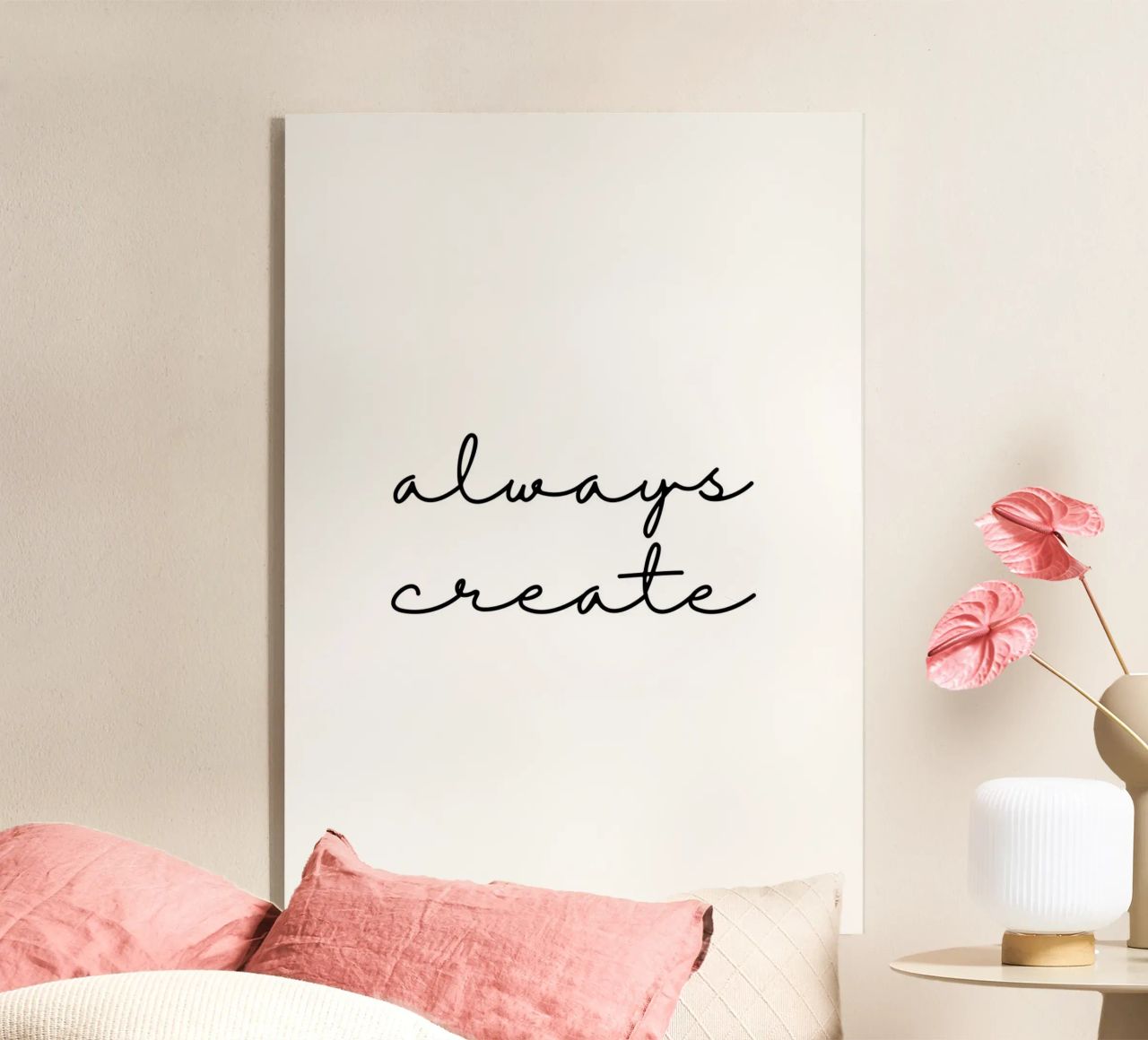 Always create plexiglass da BAINAI QUOTES