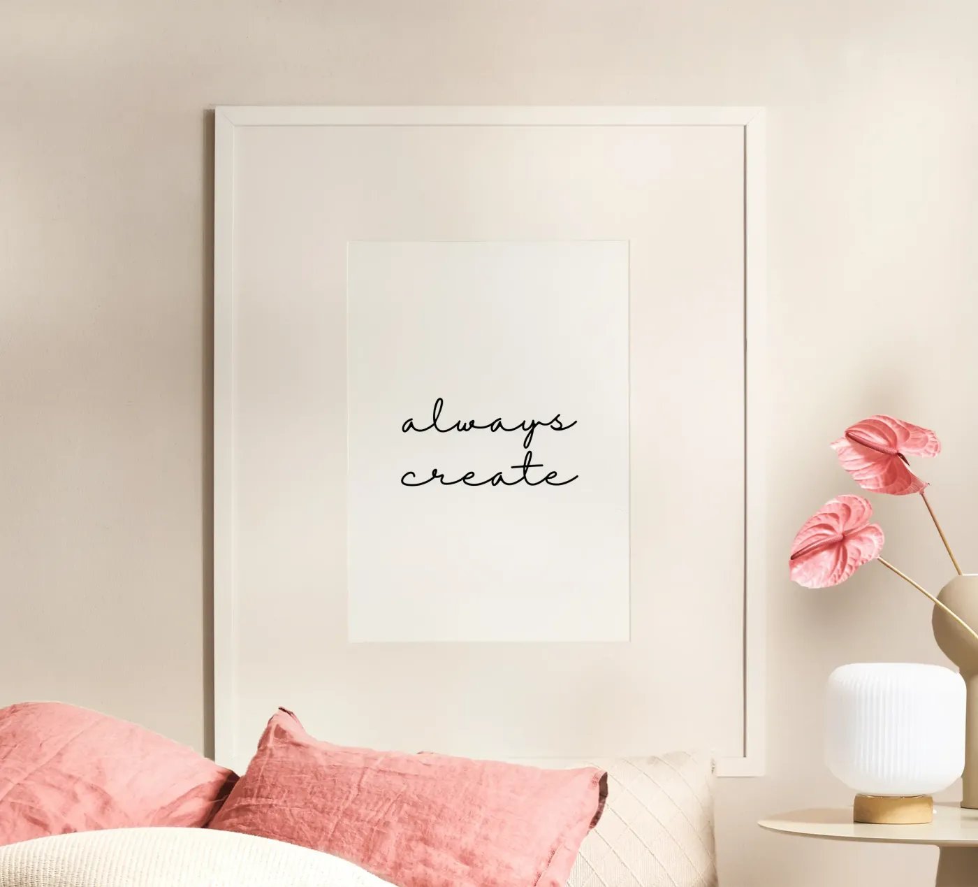 Always create poster de BAINAI QUOTES