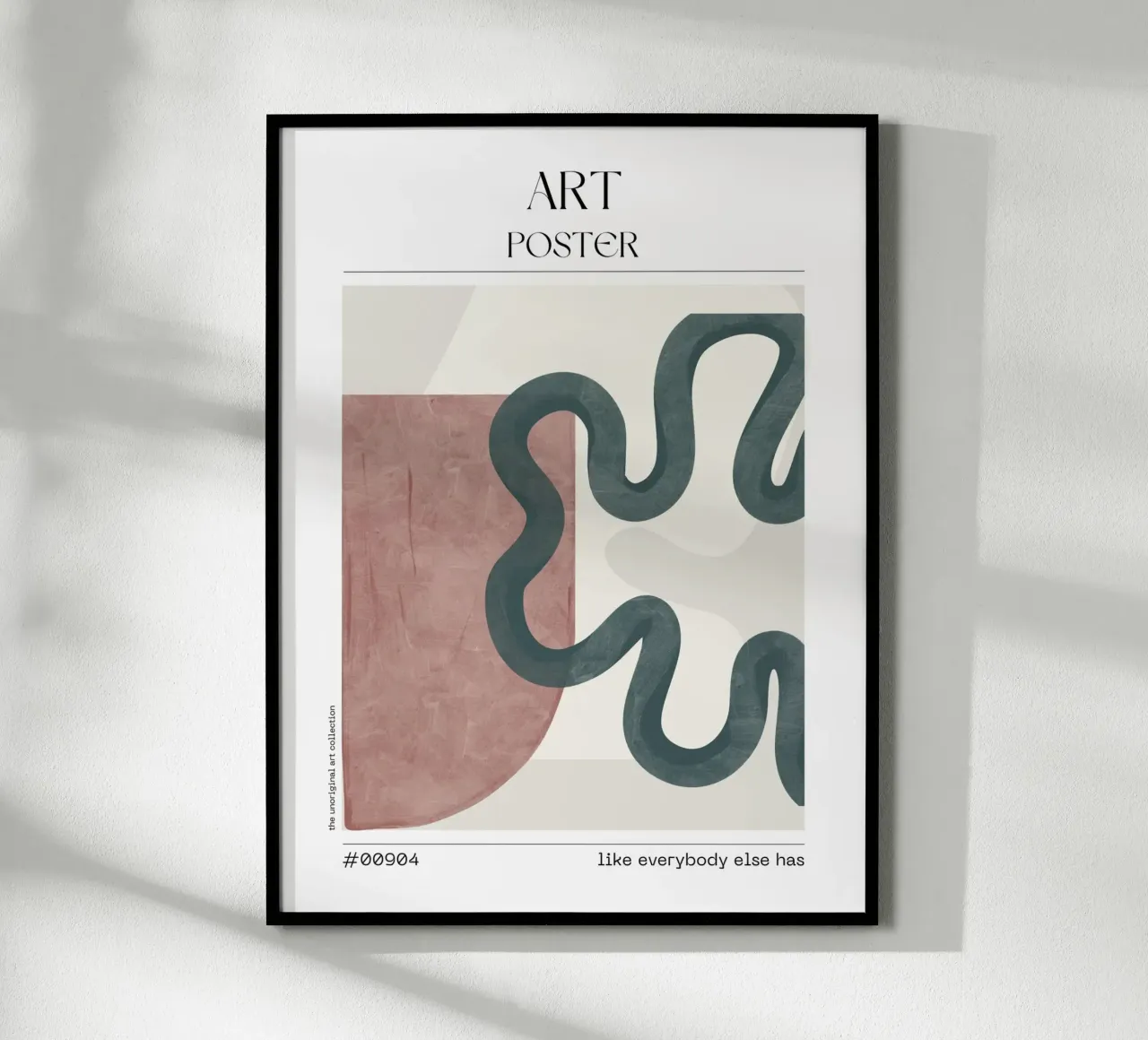 Retro Curve Abstract – No. 00904 carta hahnemühle da Hightown Design