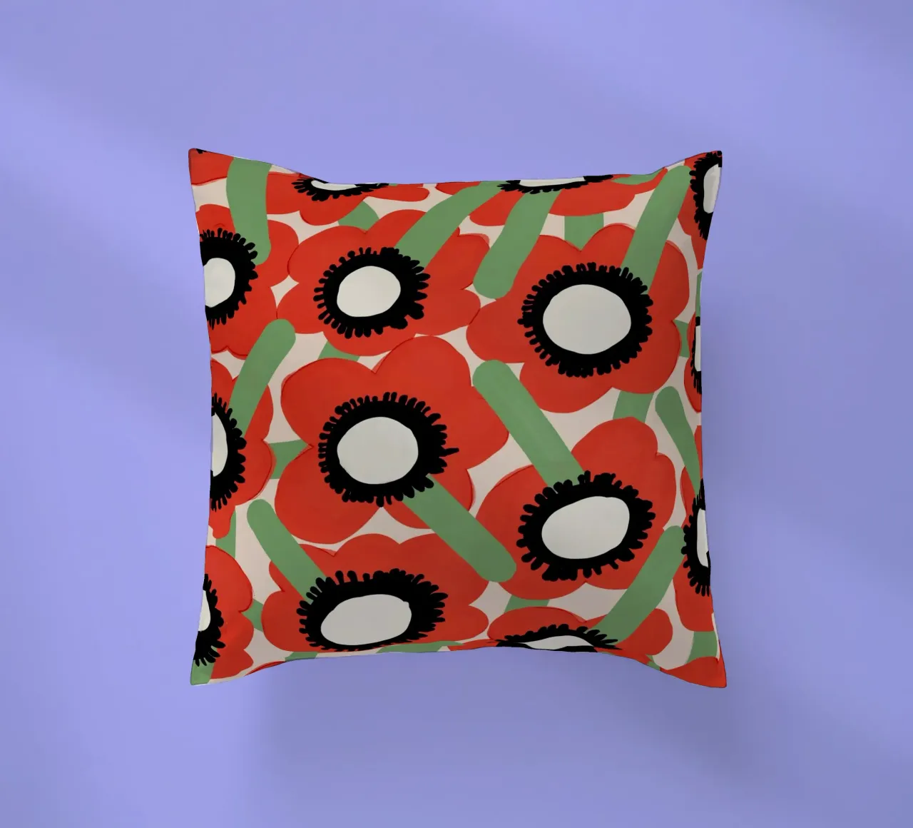 Happy Poppy cuscino da treechild
